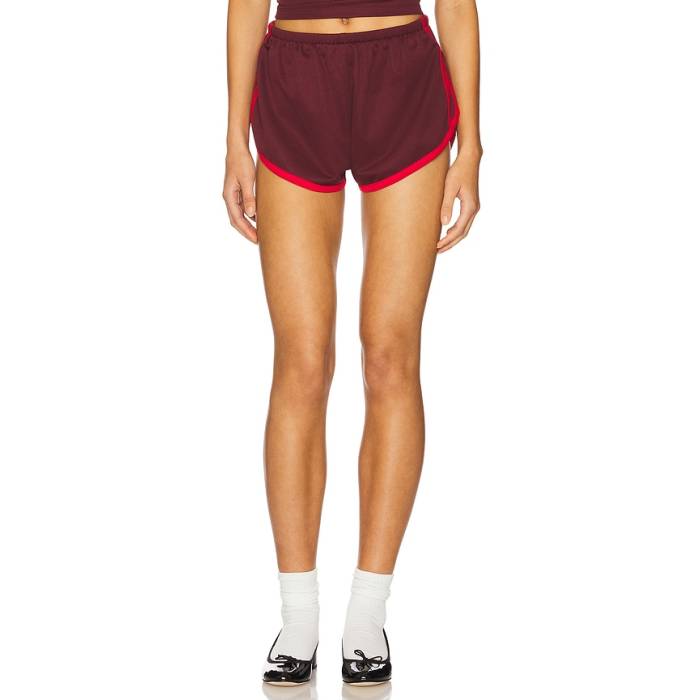 Lovers And Friends 【 Adina Short Women Burgundy \u0026Amp; Red 】 レディース ぶどう酒色・バーガンディー Red 赤・赤いこと