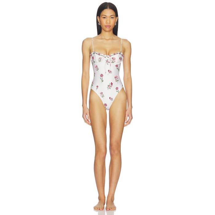 Agua By Agua Bendita 【 Ebano Quebrada One Piece Women Multicolor 】 レディース