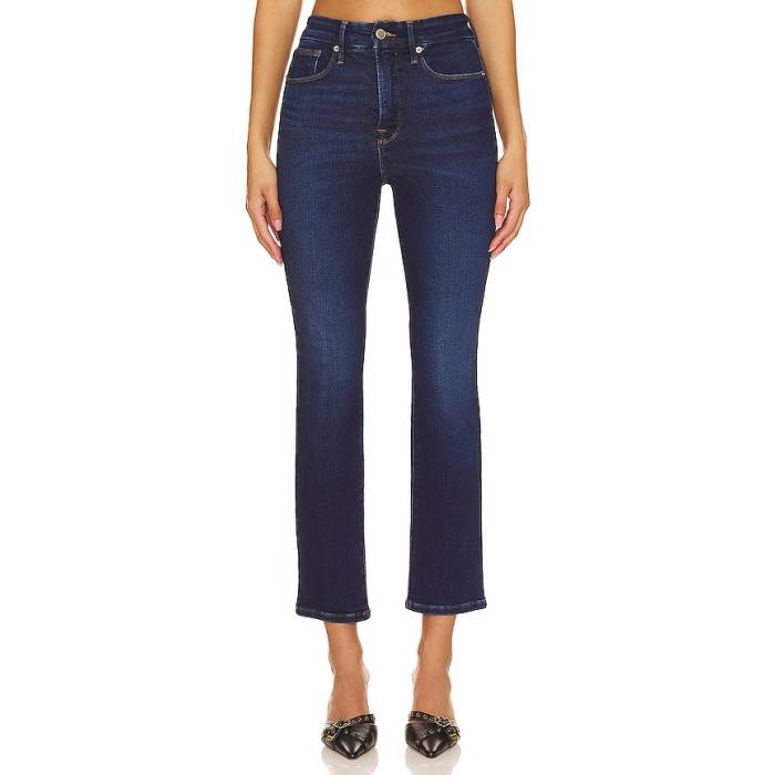 グッドアメリカン Good American 【 Good Classic Straight Jeans Women Indigo572 】 クラシック ジーンズ レディース｜スニケス 19,383円