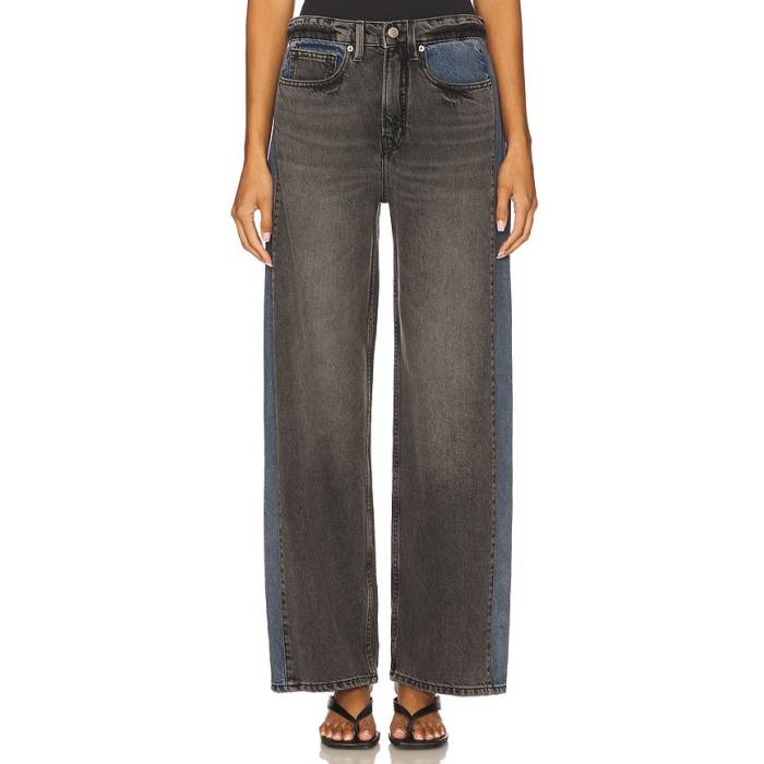 好ましいアメリカン Good American 【 Good Standard Baggy Jeans Women Indigo1000 】 standard 判定基準 デニム レディース