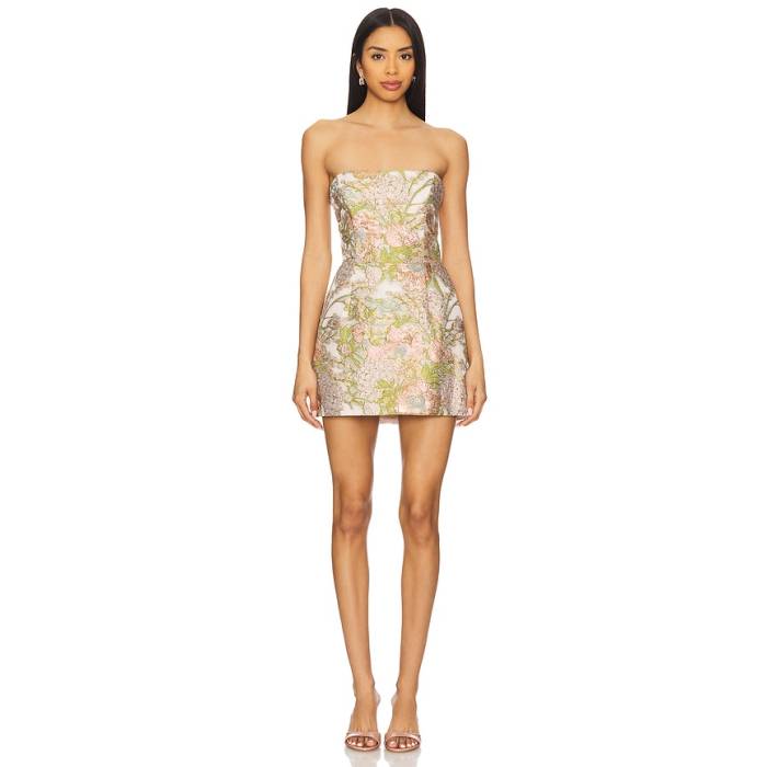 Katie May 【 Valerie Dress Women Guilded Rose 】 御召しもの レディース Rose サクラ色