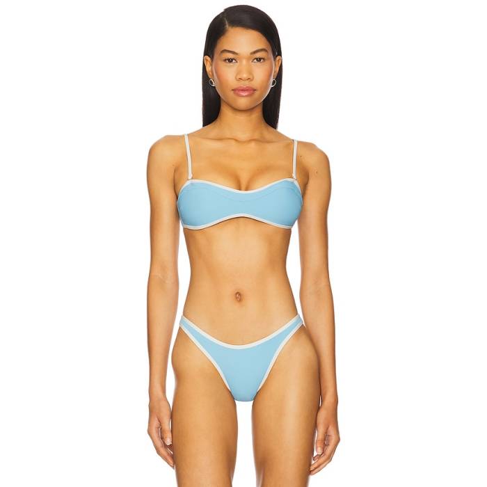 Lspace 【 Selena Bikini Top Women Seaspray \u0026Amp; Cream 】 レディース 皮膚軟化剤