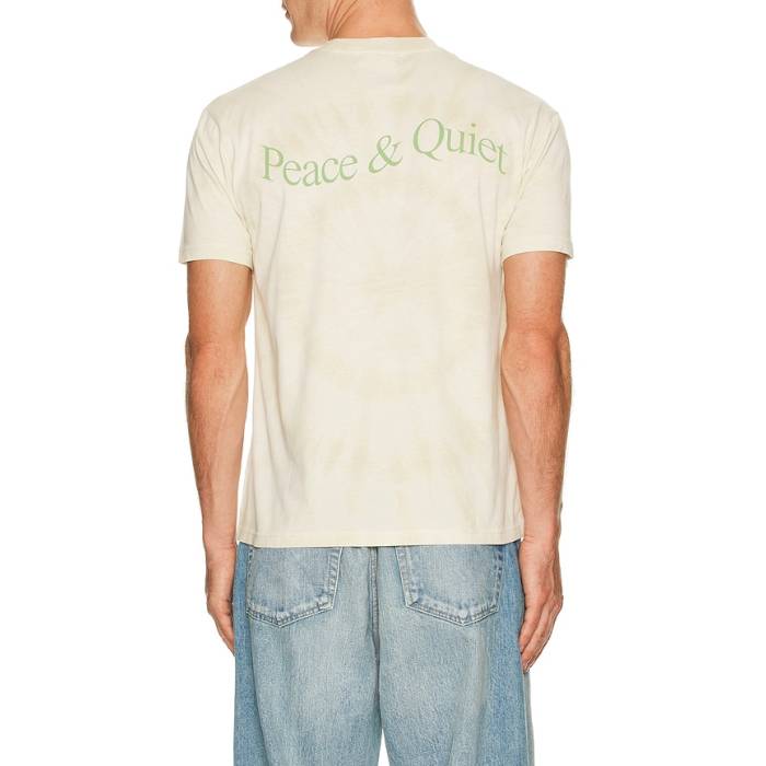 Museum Of Peace And Quiet 【 Wordmark Tye Dye T-Shirt Men Bone 】 ティーシャツ メンズ