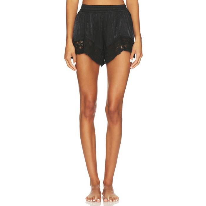フリーピープル Free People 【 X Intimately Midnight Muse Sleep Short In Black Women Black 】 黒いこと 黒いこと レディース 黒いこと 黒いこと
