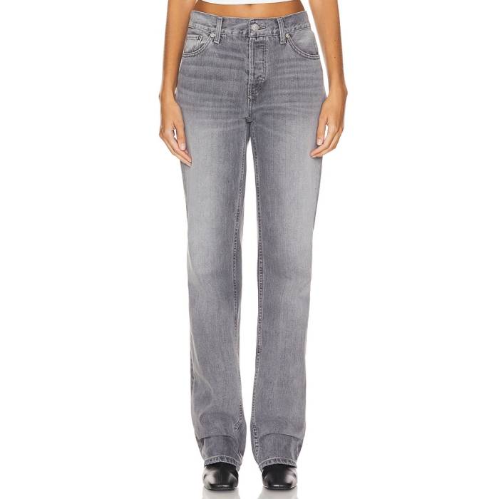 Re/Done 【 Originals Easy Straight Leg Jeans Women Grigio 】 オリジナルス デニム レディース