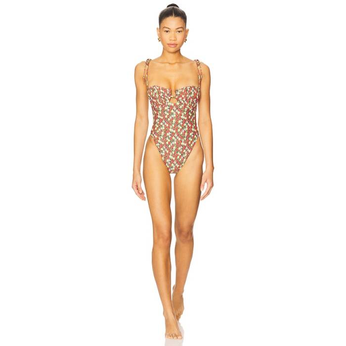 モンシー Montce 【 Petal One Piece Women Sienna Floral 】 レディース