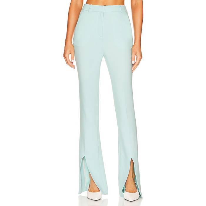 L'academie 【 Ospen Notched Pant Women Plein Air Blue 】 パンツ レディース 青色 ブルー|スニケス
