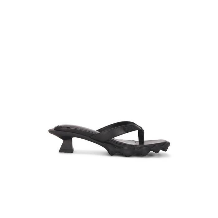 Dirt 【 Range Thongs Women Black 】 レディース 黒いこと 黒いこと
