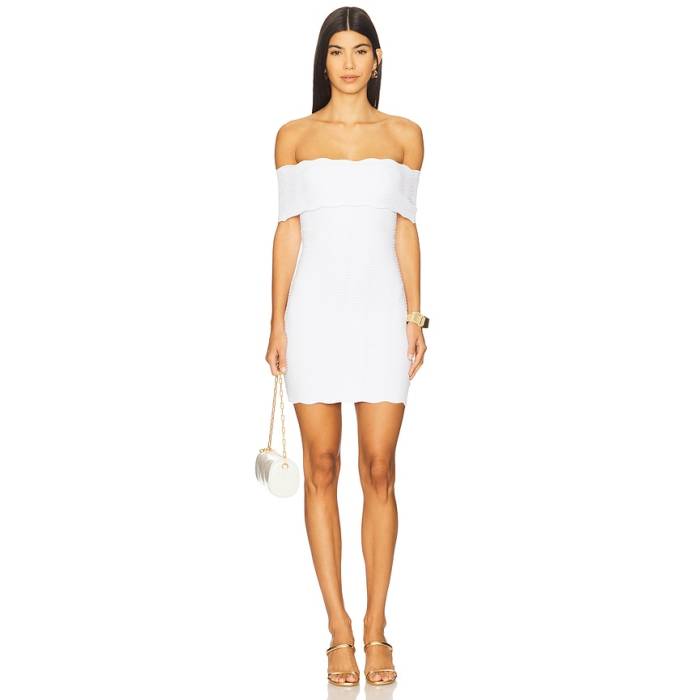 Retrofete 【 Laighton Knit Dress Women White 】 編み物 お召しもの レディース 白いこと 白いこと