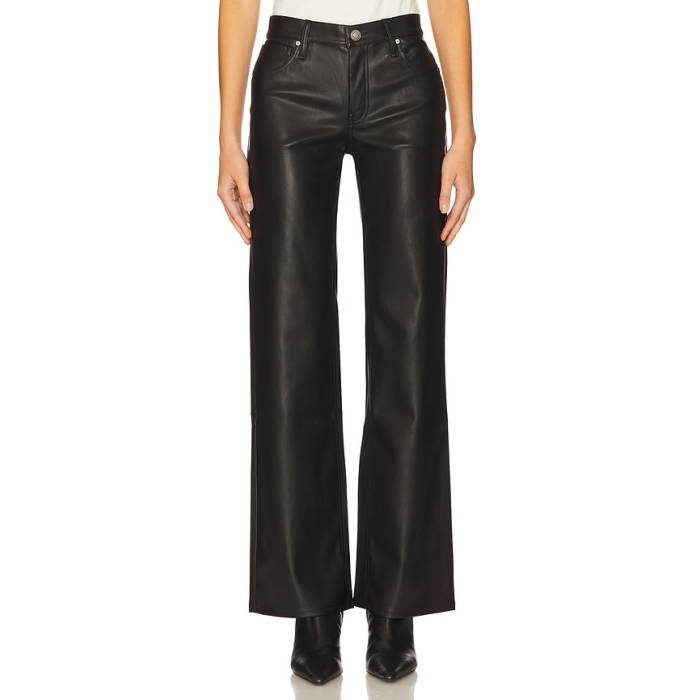 ハドソンデニム Hudson Jeans 【 Rosie High Rise Wide Leg Women Black 】 ご機嫌 ライズ レディース 黒いこと 黒いこと