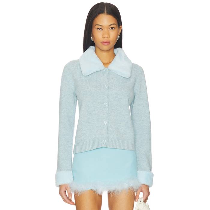 Tyler Mcgillivary 【 Petra Cardigan Women Sky 】 ジレー レディース 天の原