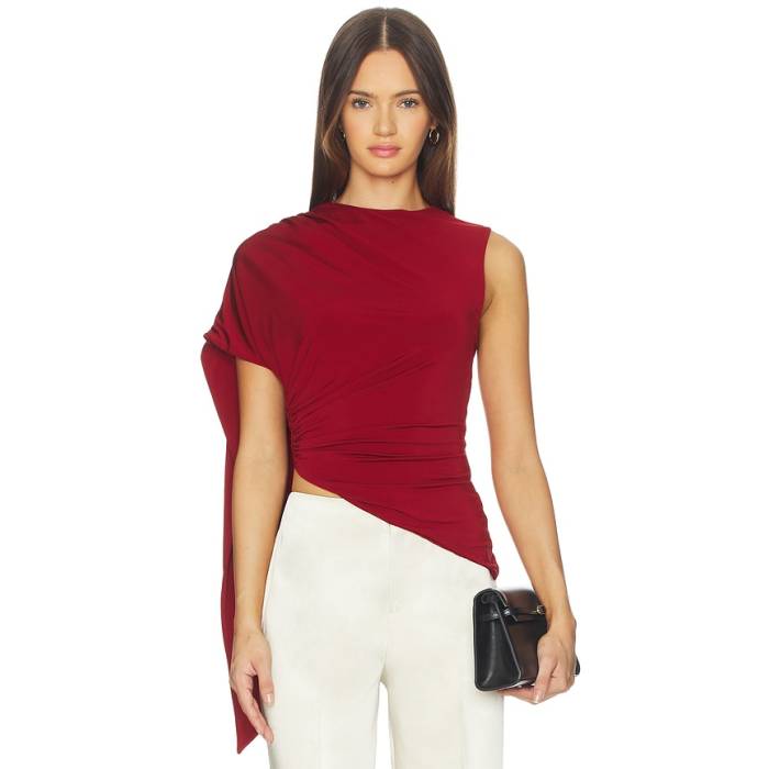 Srg 【 Cleo Top Women Dark Cherry 】 レディース