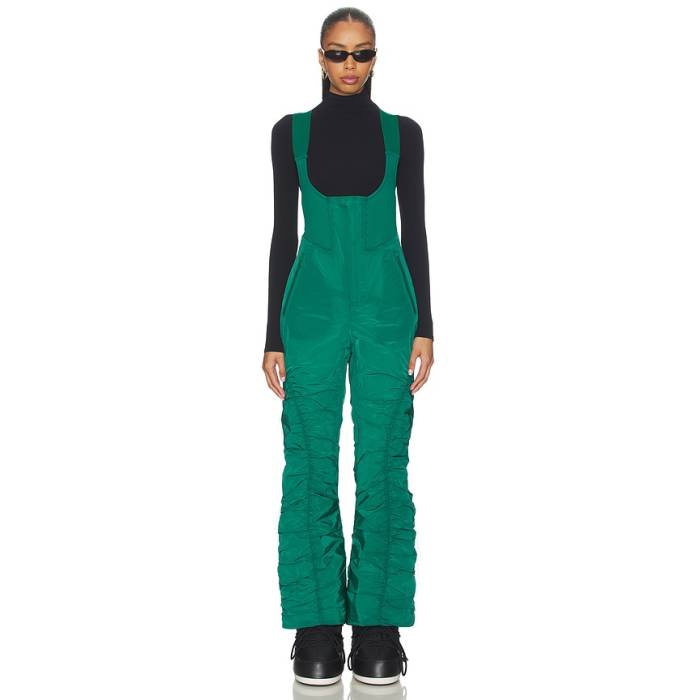 フリーピープル Free People 【 X Fp Movement Lift Laugh Love Ski Bib Women Green Glow 】 レディース green 緑・緑であること
