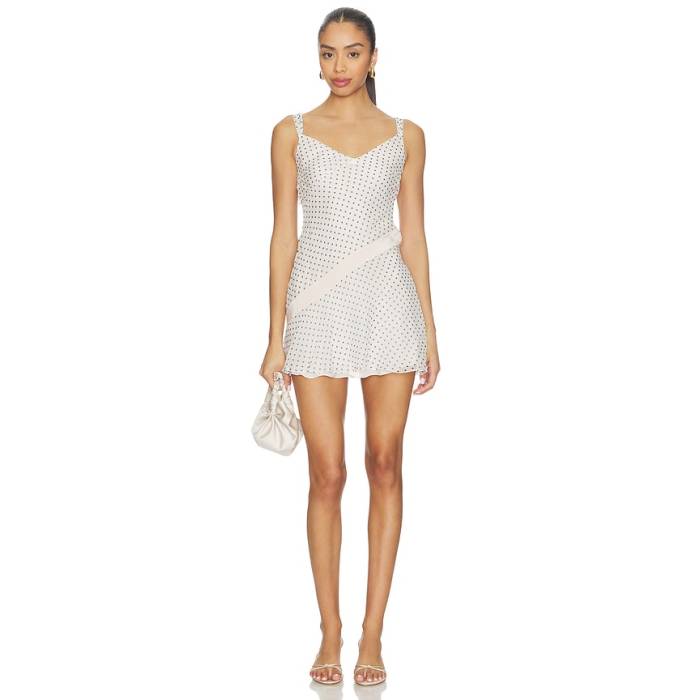 Buci 【 Dove Dress Women Polka Dot \u0026Amp; Rosewater 】 御召しもの レディース