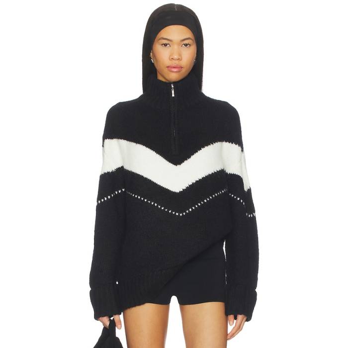 Pistola 【 Arden Chevron Color Block Sweater Women Black \u0026Amp; Vanilla Ice 】 調教師 レディース 黒いこと 黒いこと