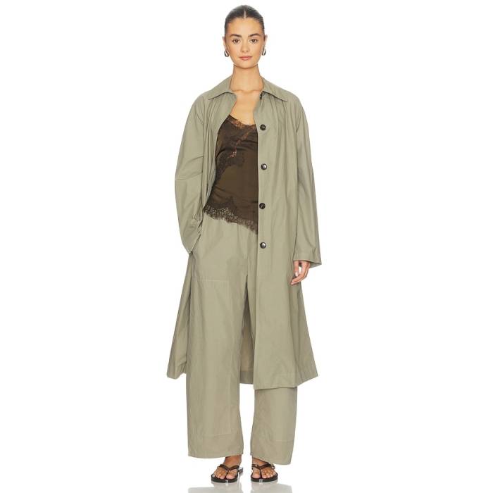 Leset 【 Kyoto Car Coat Women Cypress 】 レディース