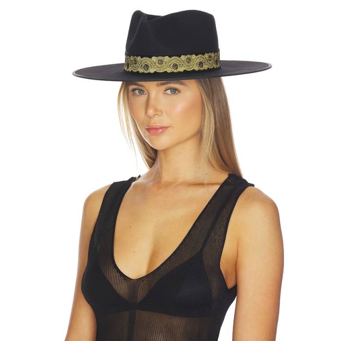 Lack Of Color 【 Rancher Hat Women Noir &Amp; Gold Special 】 レディース ゴールド special スペシャル|スニケス