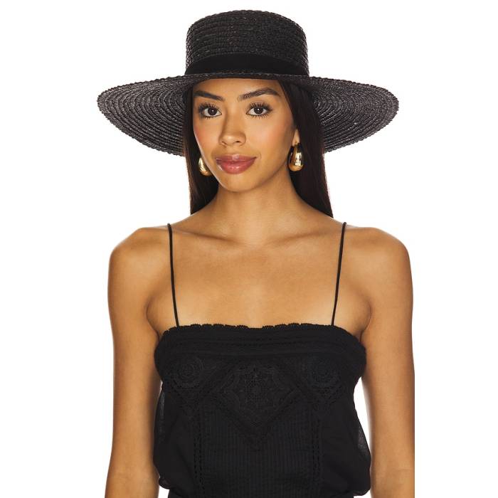 Lack Of Color 【 Mira Wide Boater Hat Women Black 】 レディース 黒色 ブラック｜スニケス