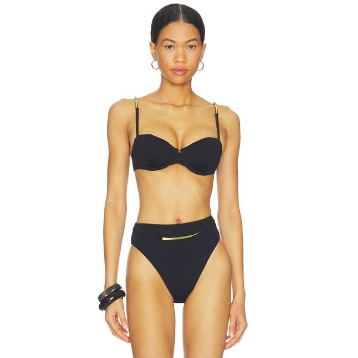Vix Swimwear 【 Mabel Nissi Top Women Black 】 レディース 黒いこと 黒いこと