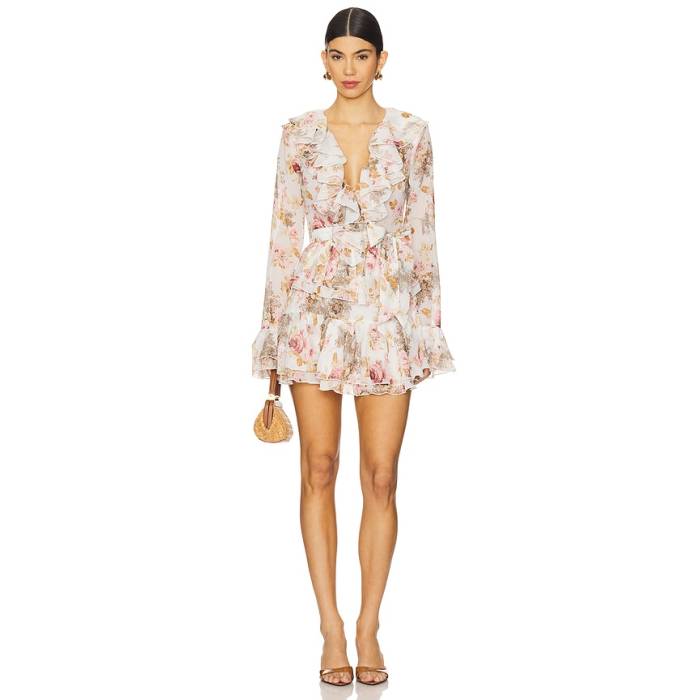 Ronny Kobo 【 Palmero Dress Women Muted Floral 】 お召しもの レディース