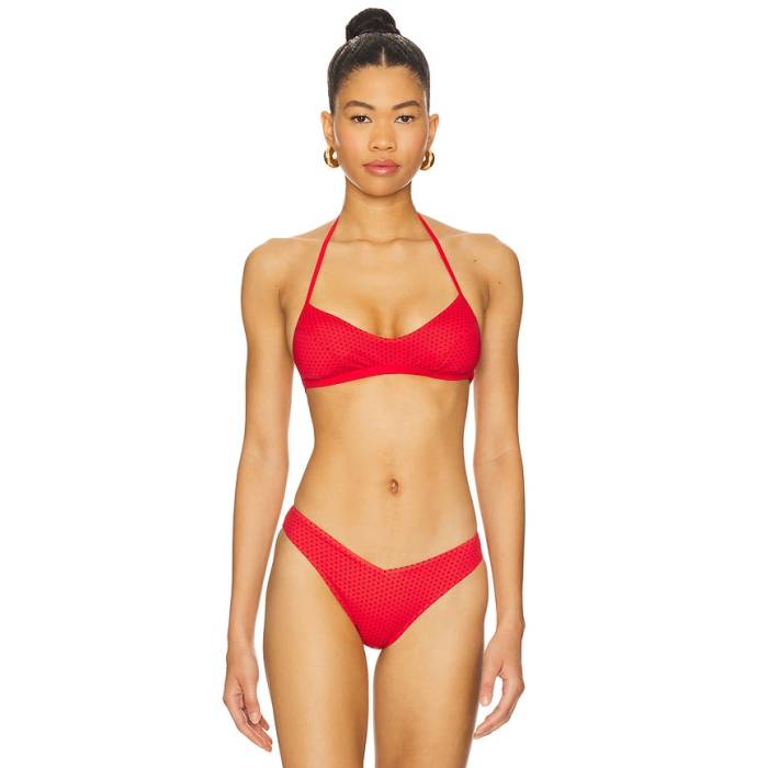 Frankies Bikinis 【 Micah Bikini Top Women Spice Dot Print 】 レディース｜スニケス