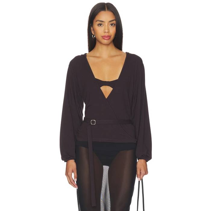 Buci 【 Apartment Cardigan Set Women Cocoa 】 ジレー レディース