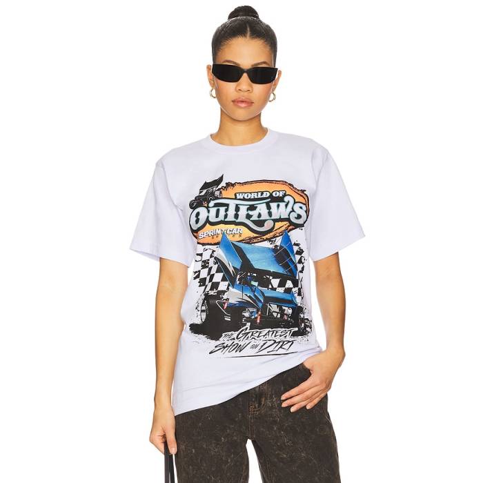 Philcos 【 World Of Outlaws Spring Car Series Boxy Tee Unisex White 】 Spring スプリング シリーズ Tシャツ ユニセックス 白色 ホワイト|スニケス