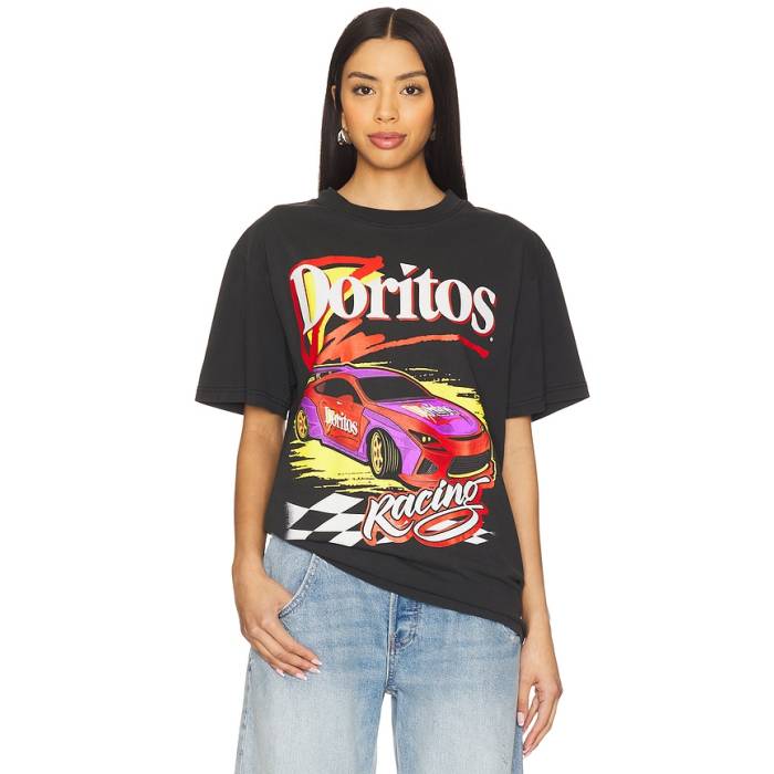 Philcos 【 Doritos Racing Boxy Tee Unisex Black Pigment 】 プルオーバー ユニ一発やる 黒いこと 黒いこと