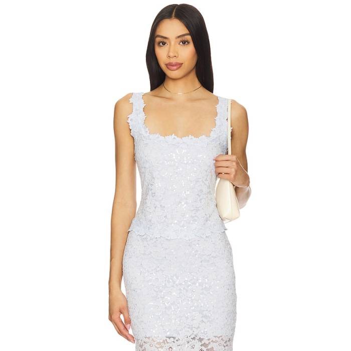 Generation Love 【 Bronwyn Sequin Lace Top Women Opal 】 レディース