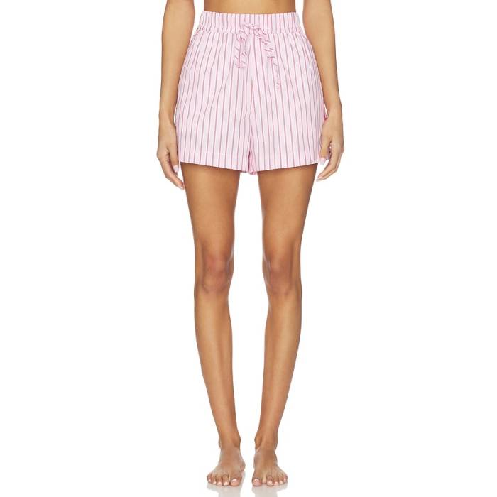 Hommey 【 Stripe Pajama Short Women Multi Stripe 】 Stripe 縞模様 レディース Stripe 縞模様