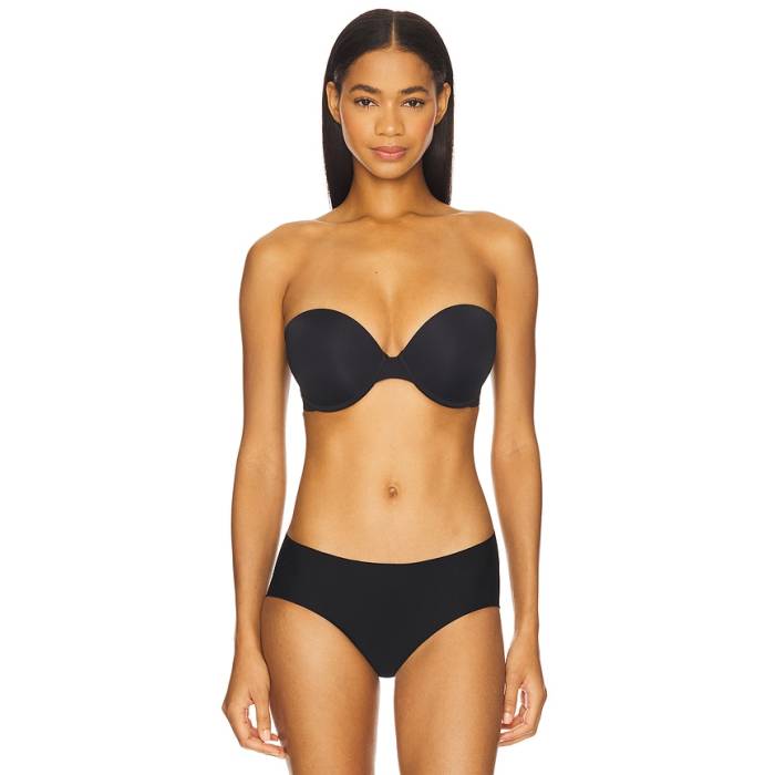 Skarlett Blue 【 Breathless Strapless Plunge Bra Women Black 】 レディース 黒色 ブラック｜スニケス
