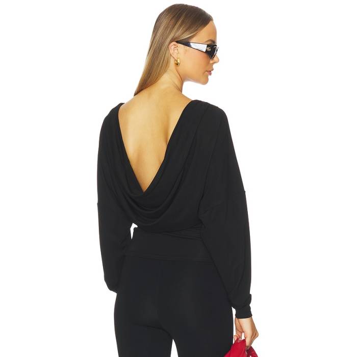 L\u0027academie 【 By Marianna Kiri Top Women Black 】 レディース 黒いこと 黒いこと