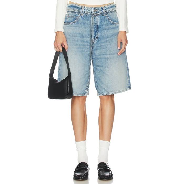 Grlfrnd 【 Taylor Oversized Belted Jort Women Beverly Blvd 】 レディース