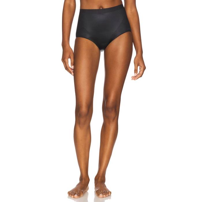 渡り間クス Spanx 【 Shape Invisible Brief Women Very Black 】 レディース 黒いこと 黒いこと