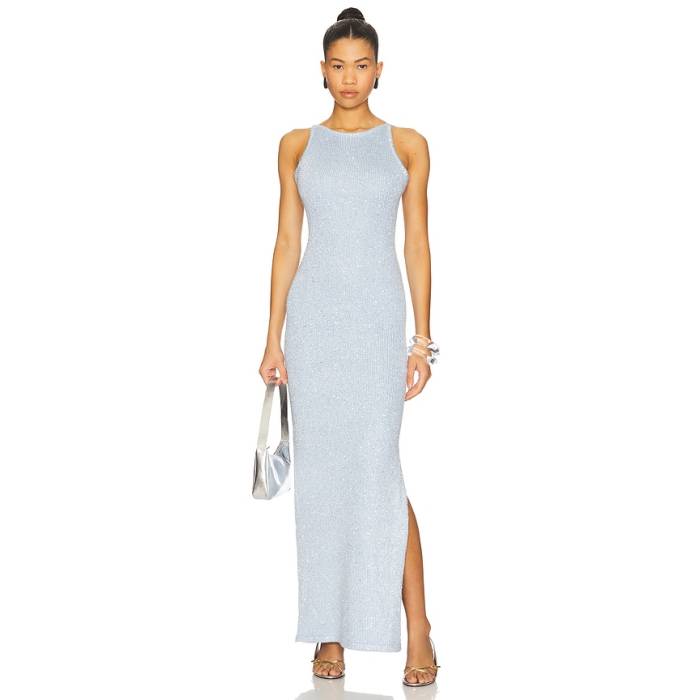 Sndys 【 Azaria True Maxi Dress Women Blue 】 お召しもの レディース 青み 青色