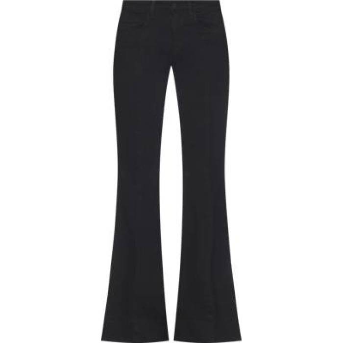 L\u0027agence 【 Lenora Low Rise Seamed Flare Women Noir 】 ライズ レディース