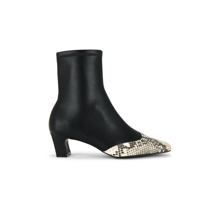 スティーブマデン Steve Madden 【 Jeter-A Boot Women Black \u0026Amp; Snake 】 ブーツ レディース 黒いこと 黒いこと