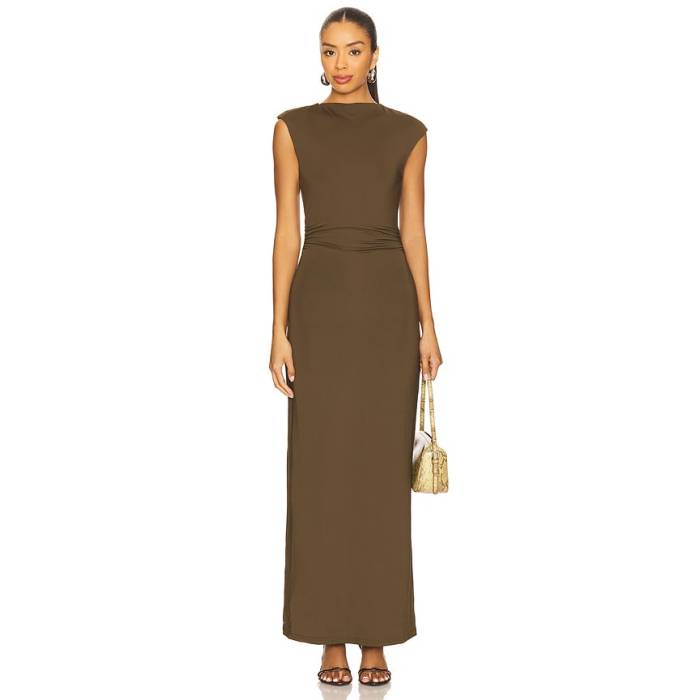 Sndys 【 Gabby Maxi Dress Women Moss 】 お召しもの レディース