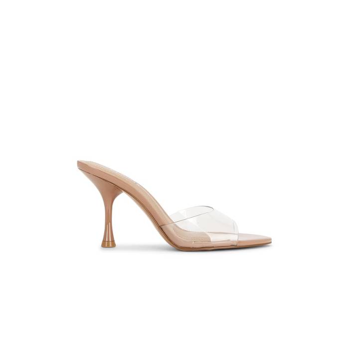 スティーブマデン Steve Madden 【 Santi Sandal Women Clear 】 レディース