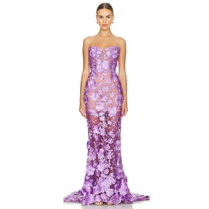 Bronx And Banco 【 Jasmine Gown Women Lilac 】 レディース