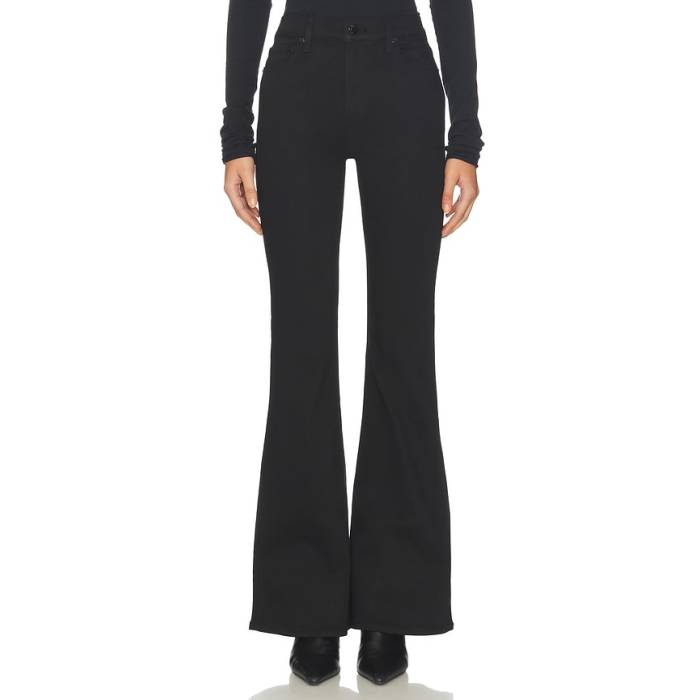 Pistola 【 Kinsley Mid Rise Ultra Flare Jeans Women Noir 】 ミッド ライズ ultra ウルトラ デニム レディース