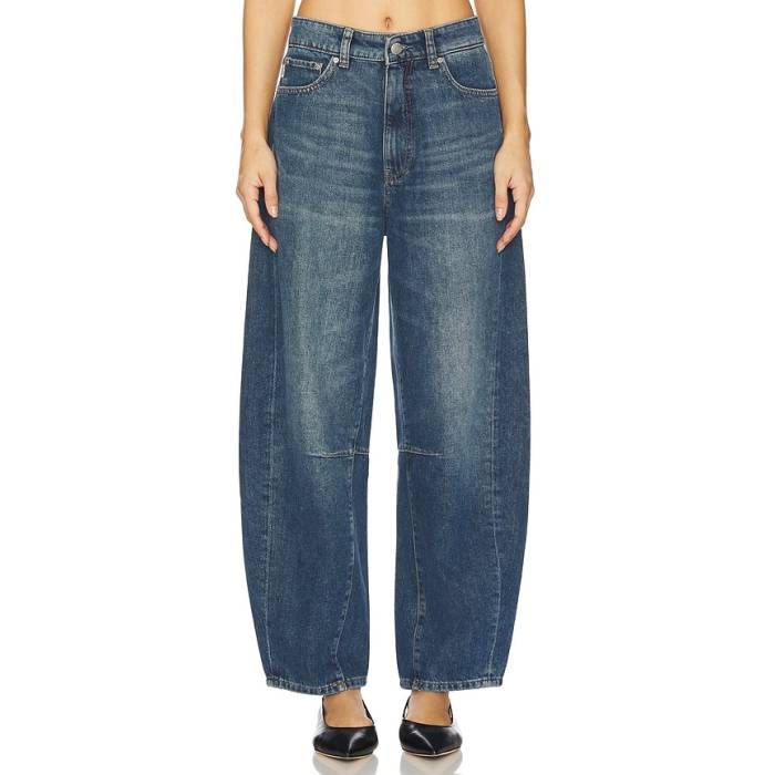 ディーエルナインティーンシックスティワン Dl1961 【 Miro High Rise Barrel Jeans Women North Port 】 ご機嫌 ライズ デニム レディース 北の方