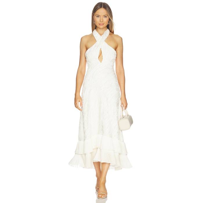 Alexis 【 Ambrosio Dress Women Ivory 】 御召しもの レディース 象牙色