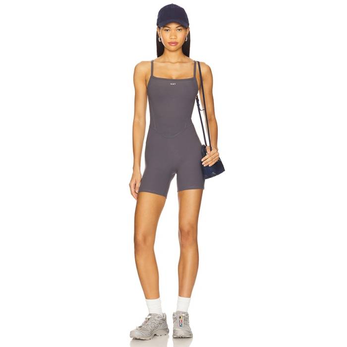 437 【 The Shorts Onesie Women Galaxy 】 さる股引き レディース 天の川