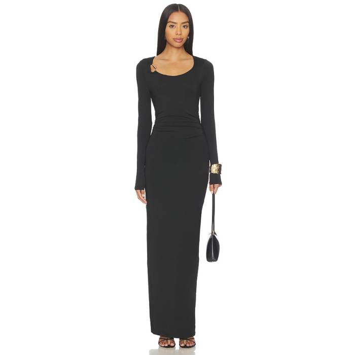 Sndys 【 Ashley Scoop Neck Maxi Dress Women Black 】 ドレス レディース 黒色 ブラック｜スニケス 26,780円