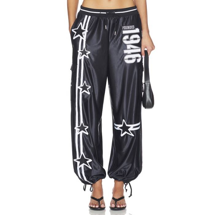 Off Season 【 Nylon Track Pant Women Black 】 ナイロン 貨物自動車 ズボン下 レディース 黒いこと 黒いこと