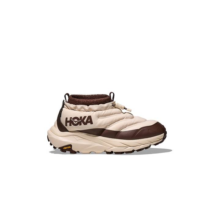 Hoka 【 X Halfdays Kaha 2 Frost Moc Gtx Sneaker Women Oat Milk \u0026Amp; Spiked Cocoa 】 靴 スニーカー レディース