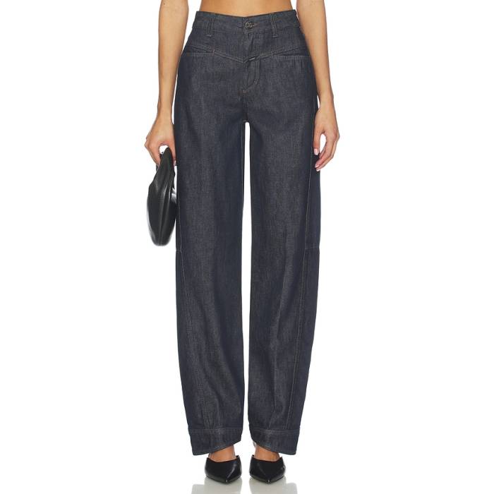 Closed 【 Lira Wide Leg Jeans Women Dark Blue 】 ジーンズ レディース 青色 ブルー|スニケス