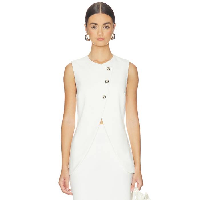 Favorite Daughter 【 The Rachel Vest Women Pearl 】 より良い レディース パール