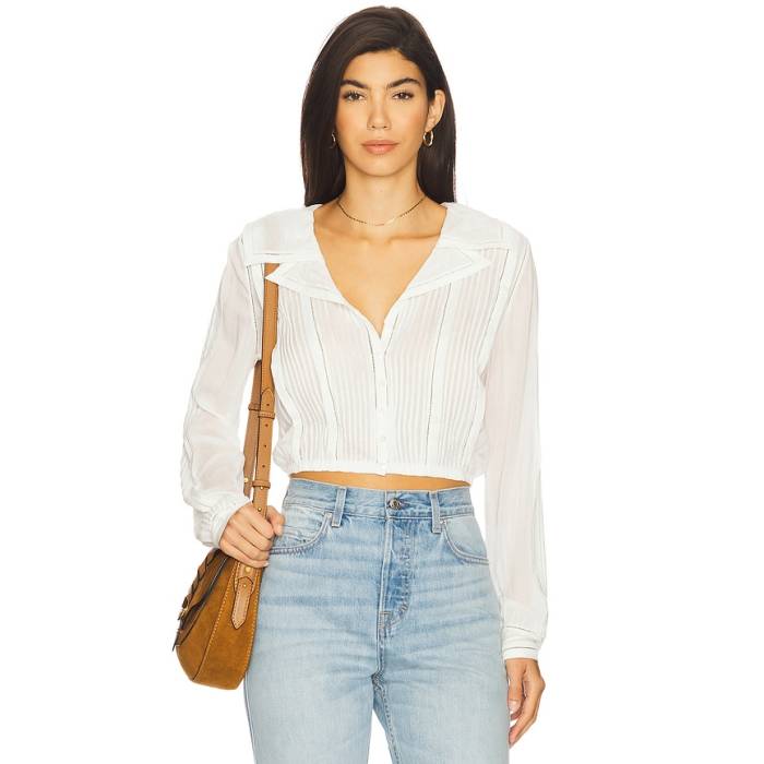 Favorite Daughter 【 The Daisy Top Women Bright White 】 レディース 白色 ホワイト｜スニケス